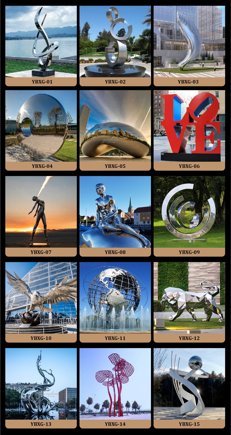 steel sculptures
